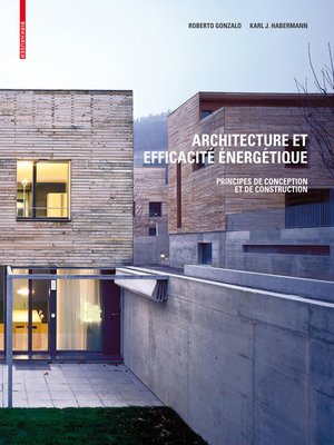 cover image of Architecture et efficacité énergétique